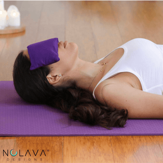 From Screen Strain to Sweet Relief: How Lavender Weighted Eye Pillows Help Dry Eyes - Nolava Designs