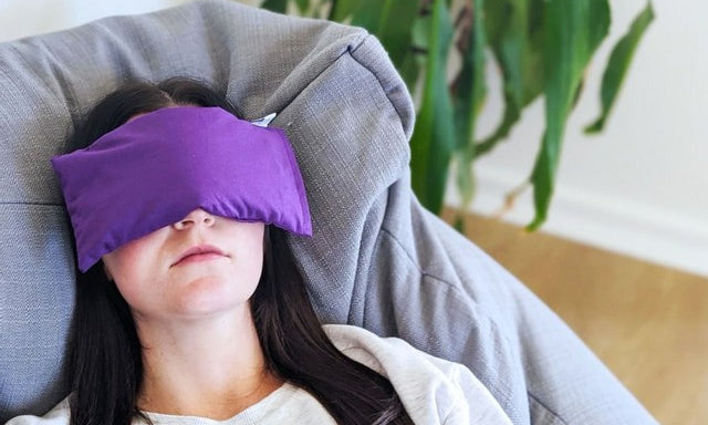 Lavender Eye Pillow Sleeping & Spa Relaxation mask