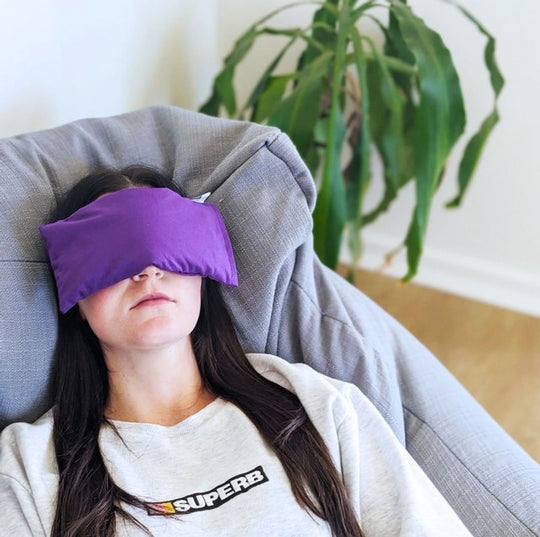 Lavender Eye Pillow Sleeping & Spa Relaxation mask