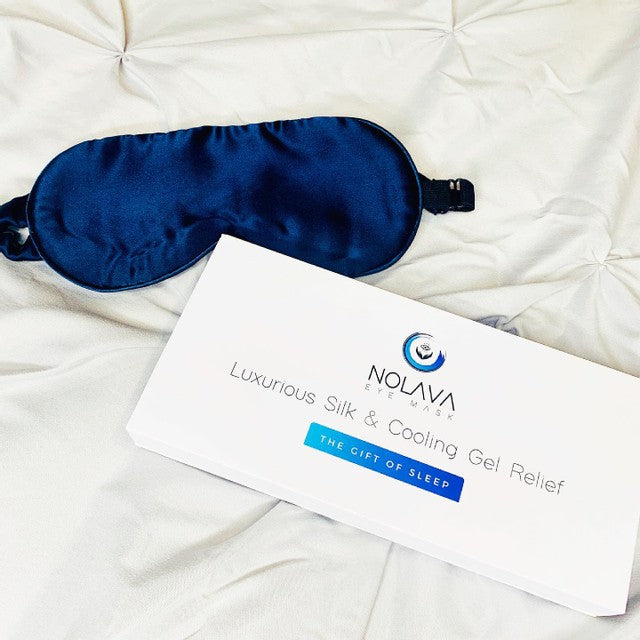 NOLAVA 100% Pure Mulberry Silk Sleep Eye Mask