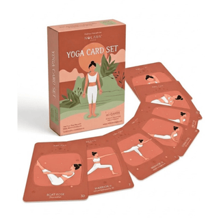 NOLAVA Yoga Card Set hero image - fanned poses