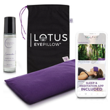 Lotus Eye Pillow plus  Lavender Essential Oil Roller