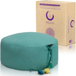 Meditation Zafu Round Cushion with cotton cover | NOLAVA - Nolava Designs