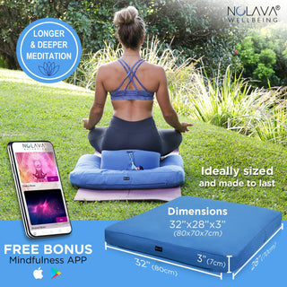 Nolava Designs Zabuton Meditation Mat