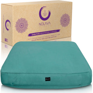 Nolava Designs Zabuton Meditation Mat Green
