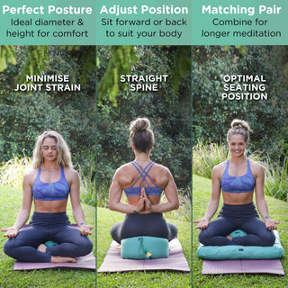 Nolava Designs Zafu Meditation Cushion