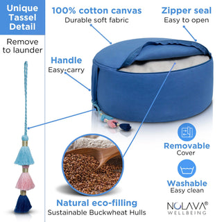 Nolava Designs Zafu Meditation Cushion