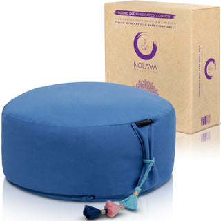 Nolava Designs Zafu Meditation Cushion Blue