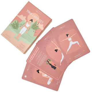 NOLAVA Yoga Card Set – 40 Pose & Flow Cards for Daily Practice, Mindful Movement & Meditation - Nolava Designs