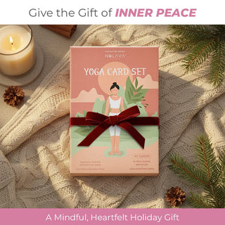 NOLAVA Yoga Card Set – 40 Pose & Flow Cards for Daily Practice, Mindful Movement & Meditation - Nolava Designs