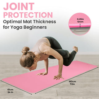 Pink Yoga Mat - Nolava Designs