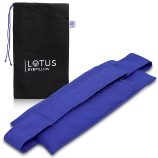 Lotus Eye Pillow With Strap - Nolava Designs