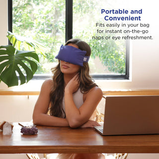 Lotus Eye Pillow With Strap - Nolava Designs