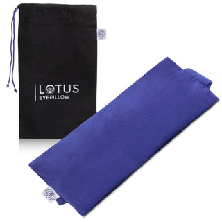 Lotus Eye Pillow With Strap - Nolava Designs