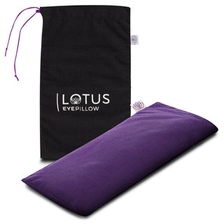 Nolava Designs Purple Lotus Eye Pillow Purple